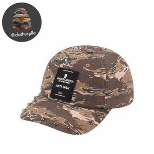 Anti War Undercover camo hat studded 6-Panel